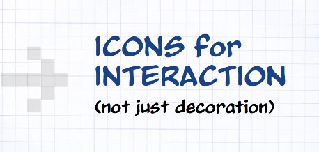 Icons for Interaction